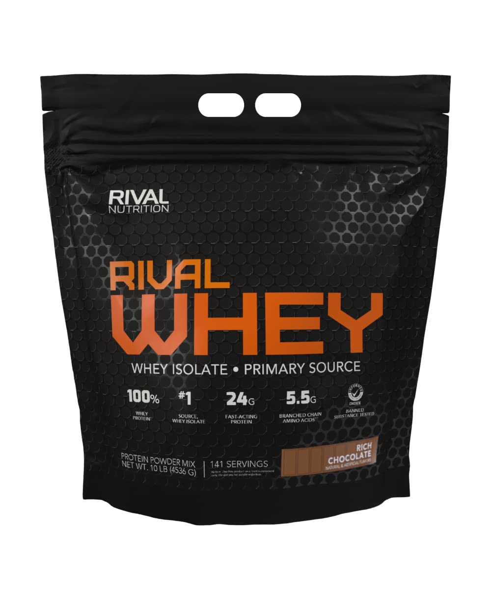 Rival Nutrition Rival Whey- Rich Chocolate 10lbs